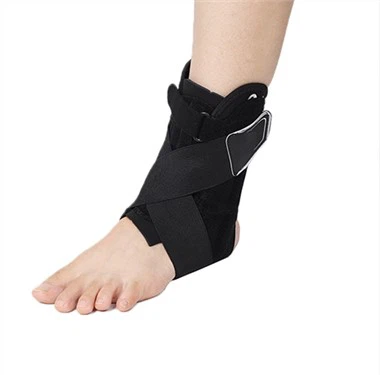 ضغط على دعم الكاحل